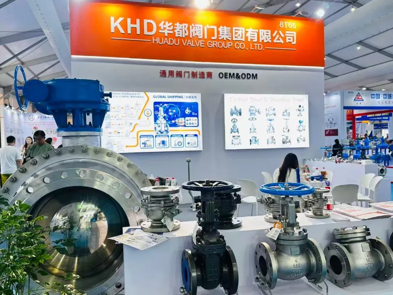Zhejiang Int'l Valve Industry Chain Fair 2026 ийгиликтүү аяктады — Huadu Valve Group (KHD) 8T65 стендине келгениңиз үчүн рахмат