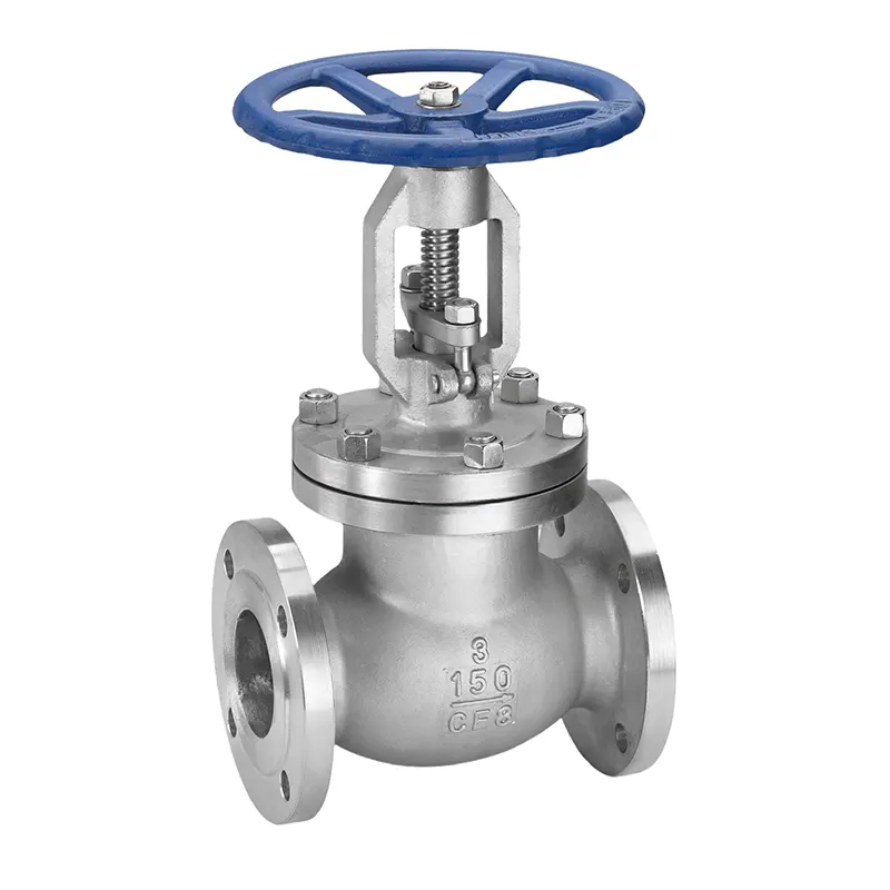 Дат баспас болоттон жасалган API Flanged Globe клапан